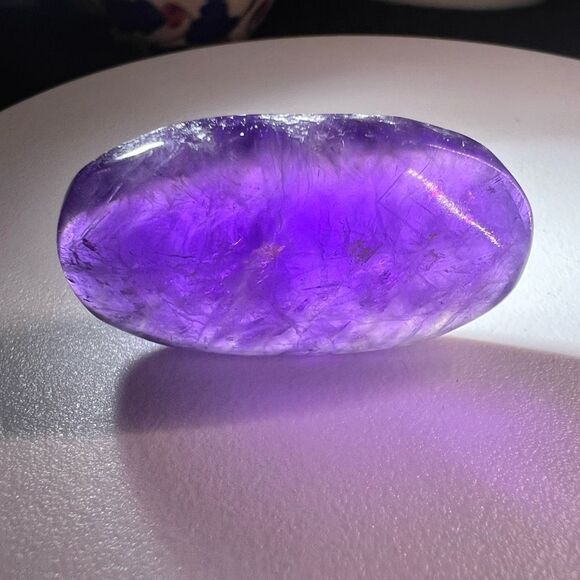 Amethyst Crystal Meditation Palmstone (1) - Picture 6 of 13
